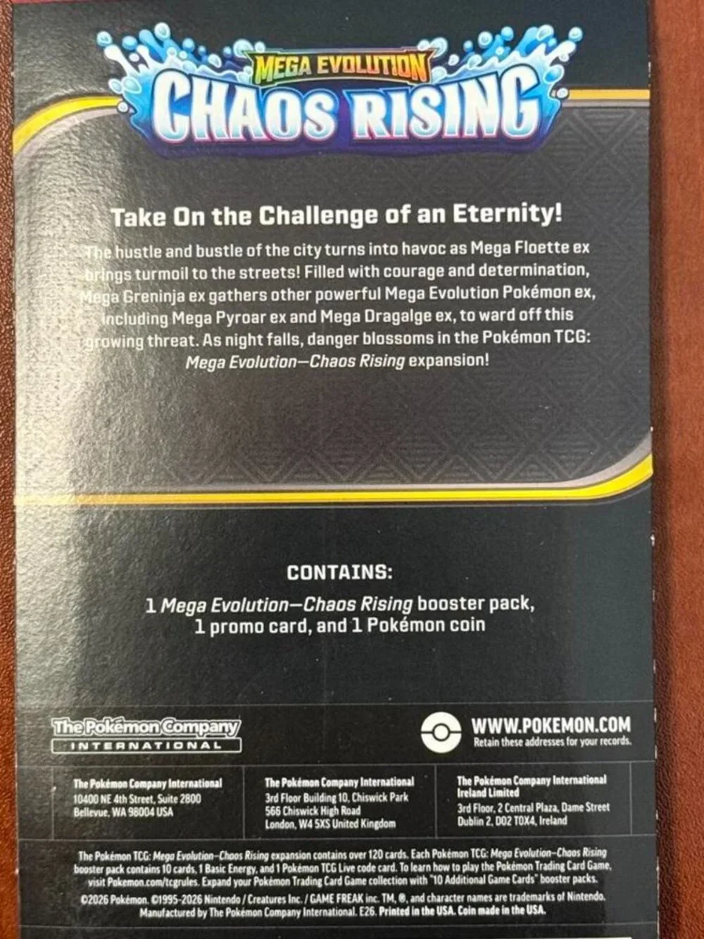 Pokémon TCG 2-Pack Mega Evolution Blister Lot – 2 Boosters + 2 Promos + Coins